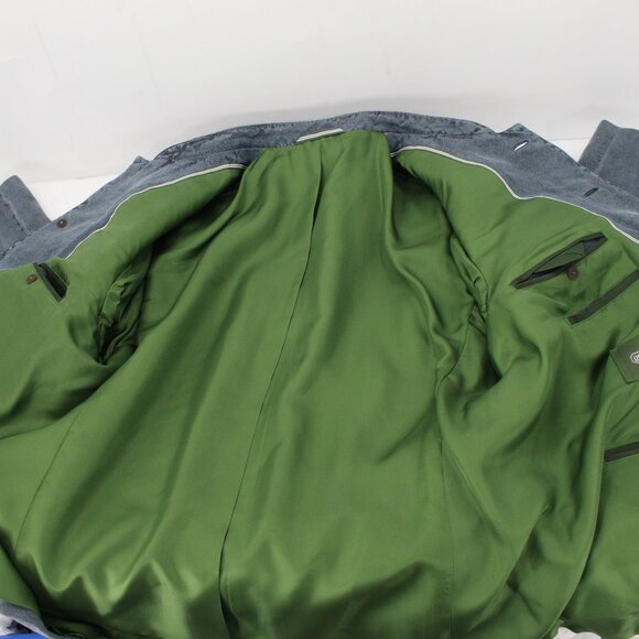 Gossl trachten Jacket men's 46 wood Buttons Hemp silk lining octoberfest - Picture 12 of 12